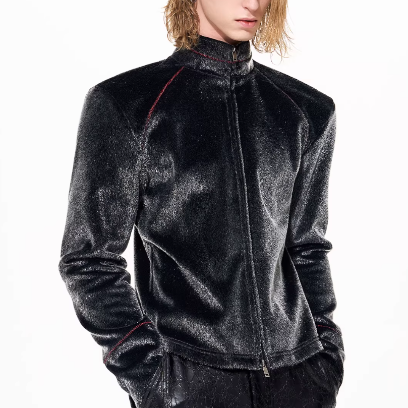 Men's Fur Jacket For Winter