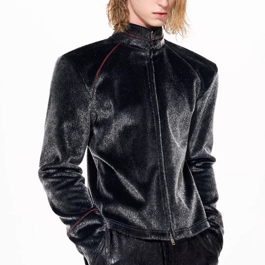 Men's Fur Jacket For Winter