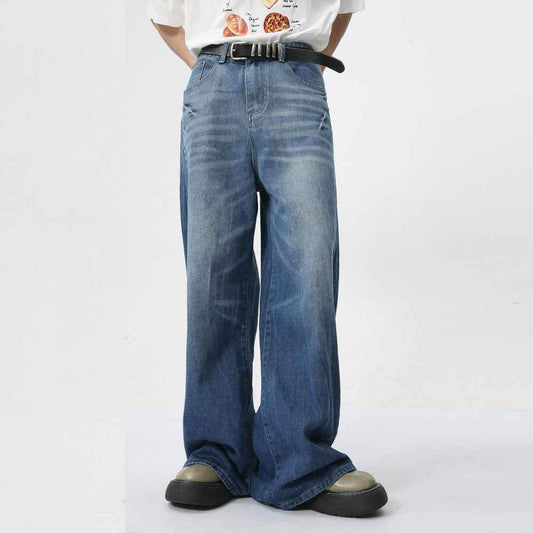Men's Loose Straight Jeans MuddyStock