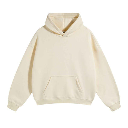 Loose Fleece Trendy Drop Shoulder Hoodie For Men And Women MuddyStock