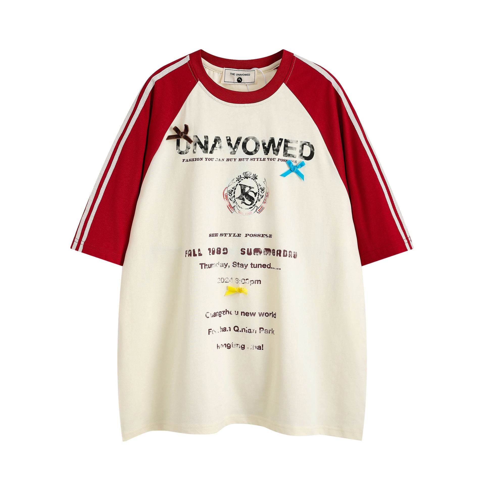 Fashion Loose Letter Short Sleeve T-shirt For Men And Women MuddyStock