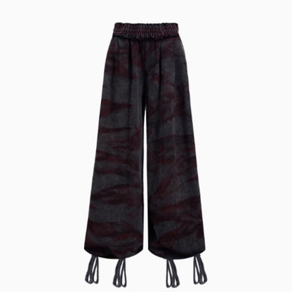 Retro Vintage Tie Dye Short Fit Hoodie And Pants Pants