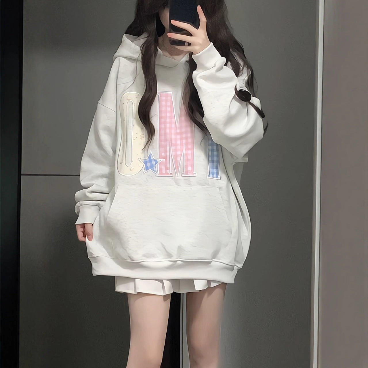 Women's Letter Embroidered Star Hoodie | MuddyStock Originals eprolo