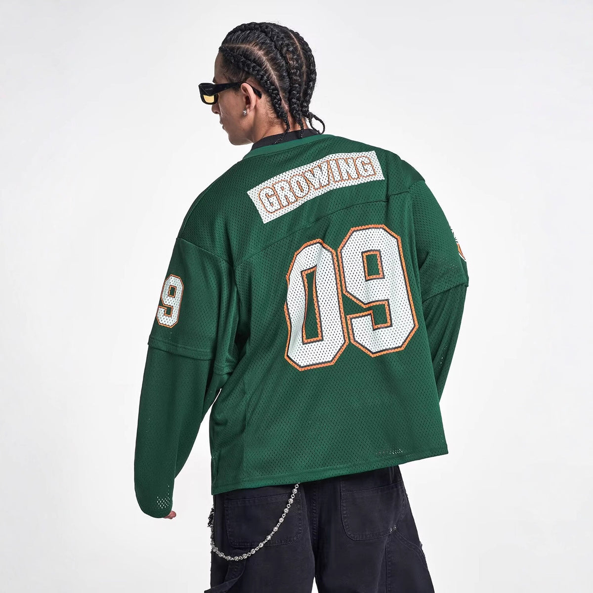 Printed Men's Loose-Fit Sweatshirt