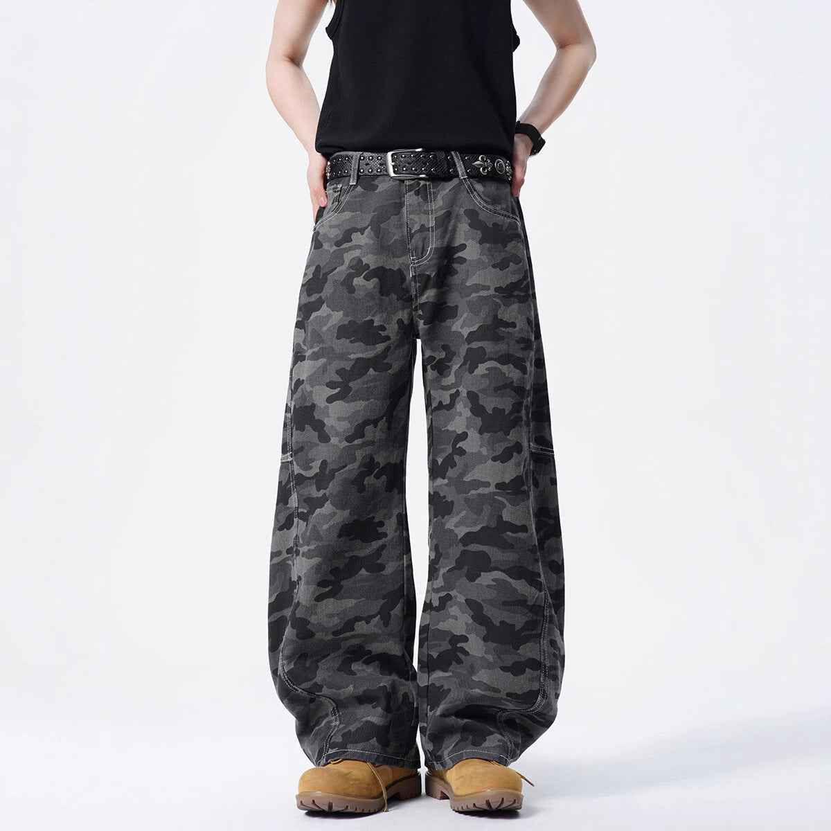 Street Style Camouflage Cargo Pants for Men and Women | MuddyStock Originals MuddyStock