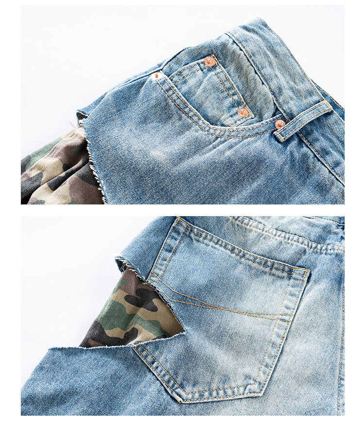 Wash The Old Tide Jeans For Men