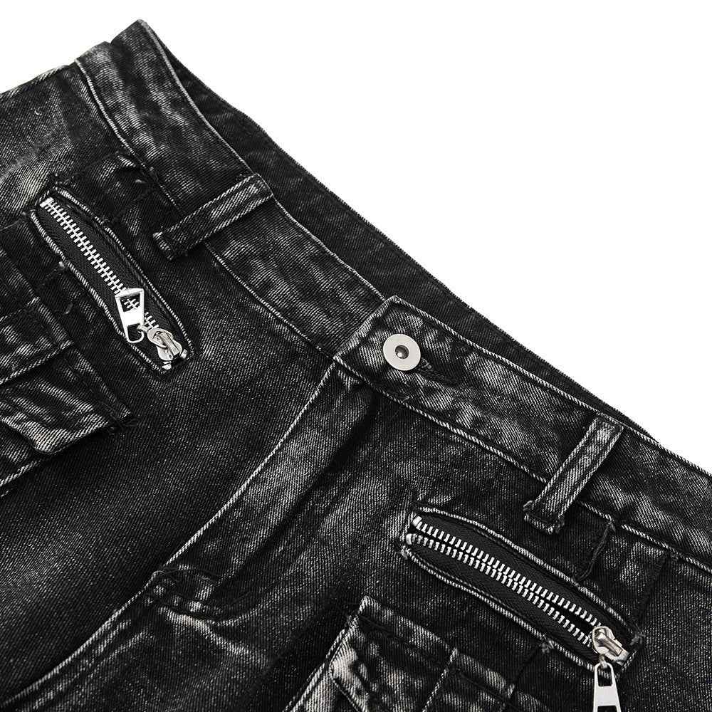 Strap horn workwear jeans for women | MuddyStock Originals