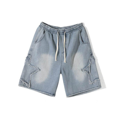 Men's Fashion All-match Straight Fifth Pants MuddyStock
