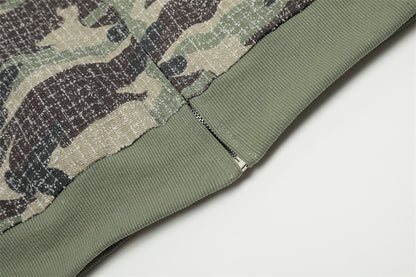 European And American Men's Loose Short Hoodie