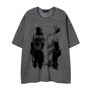 Loose casual T-shirt for men and women | MuddyStock Originals Dark Grey