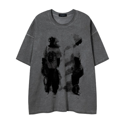 Loose casual T-shirt for men and women | MuddyStock Originals Dark Grey MuddyStock