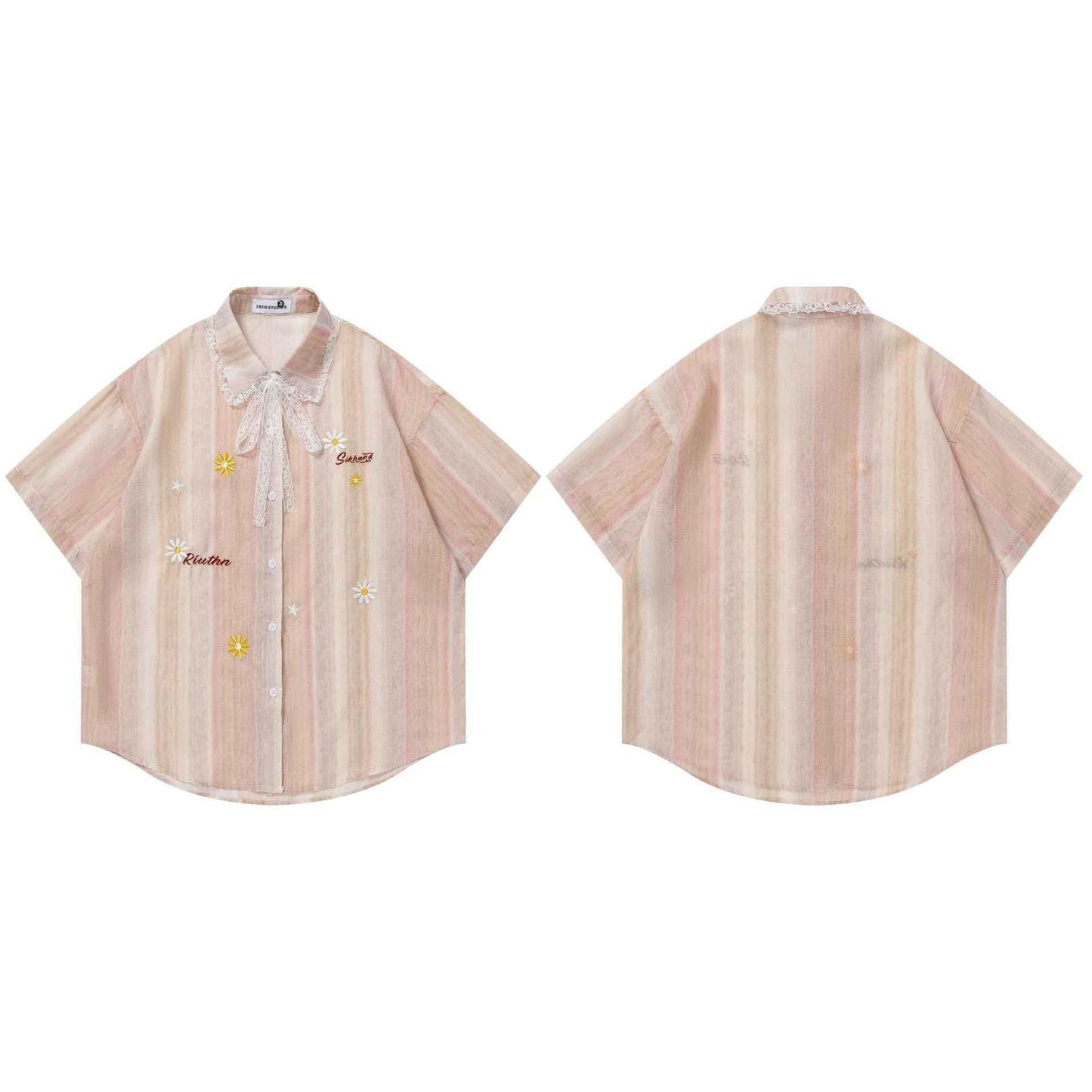 Gradient short sleeved shirt For Women | MuddyStock Originals