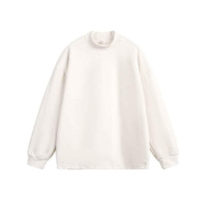 Long-sleeved Sweatshirt For Autumn And Winter Apricot null