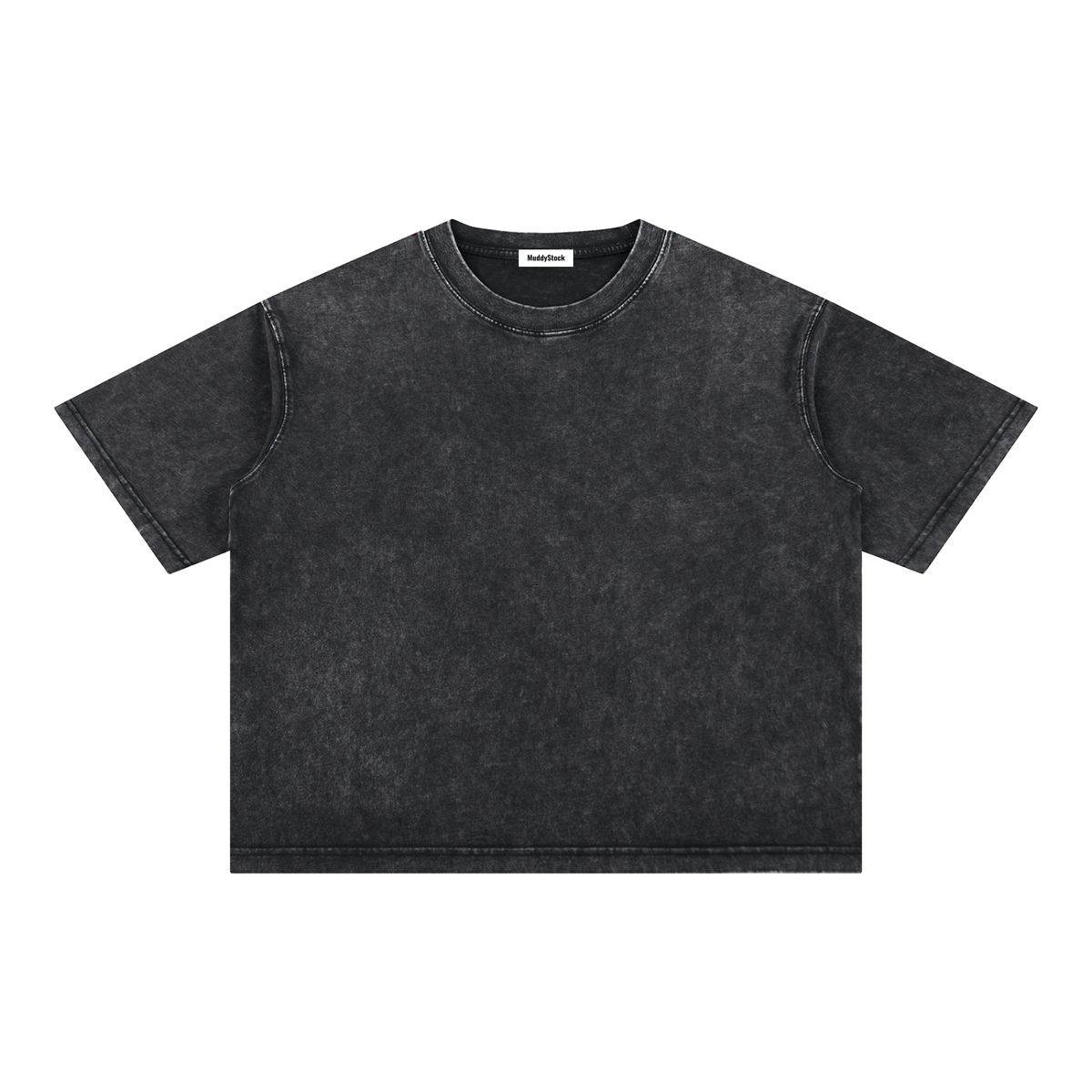 Mineral Wash Boxy Cotton T-Shirt For Men | MuddyStock Originals
