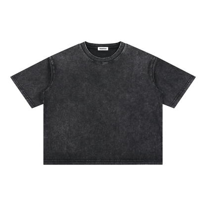 Mineral Wash Boxy Cotton T-Shirt For Men | MuddyStock Originals