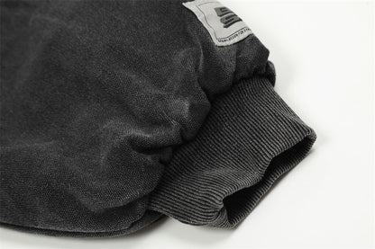 Winter Cotton Padded Padded Lapel Cotton Jacket For Men