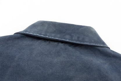 Gradient Inkjet Workwear Jacket For Men