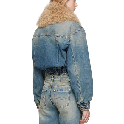 Women's All-match Quilted Denim Jacket