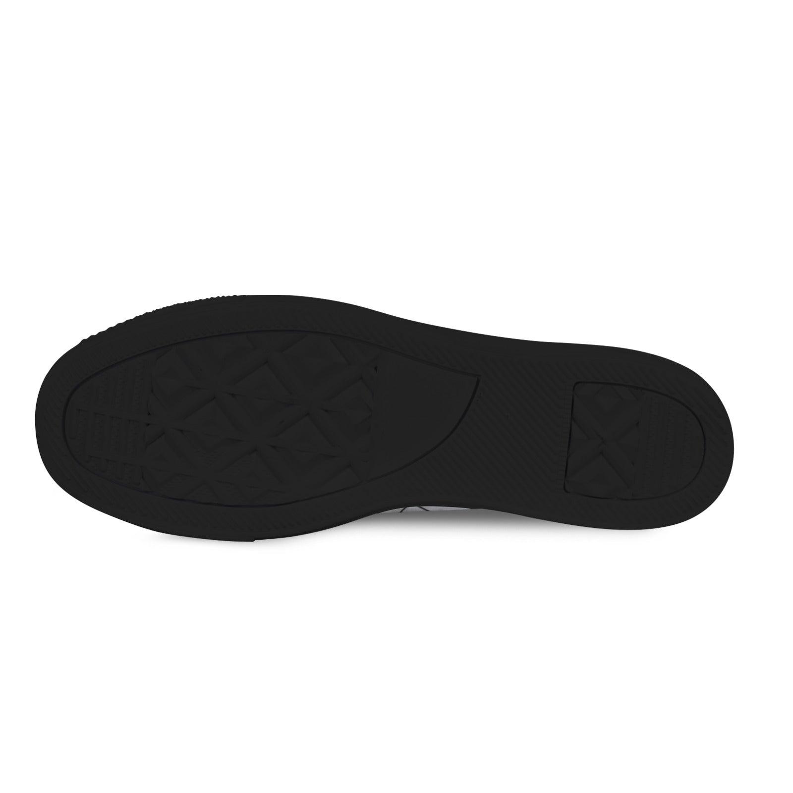 Seattle Low Top Men's Shoes With Abstract Design