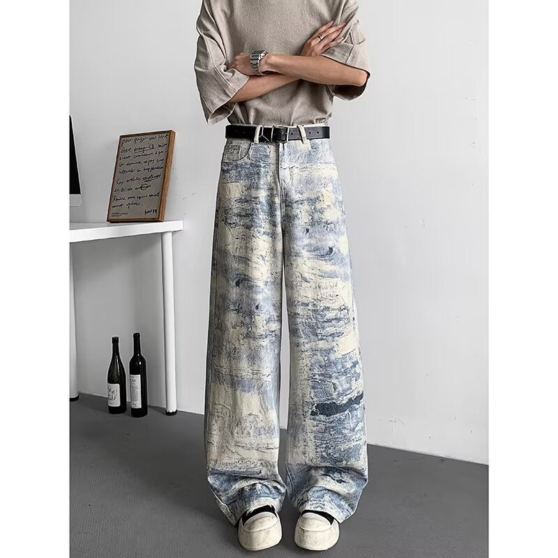 Tie dye camouflage jeans for men | MuddyStock Originals MuddyStock