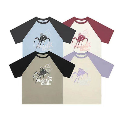 Vintage Oversized Street Retro T-shirt For Women MuddyStock