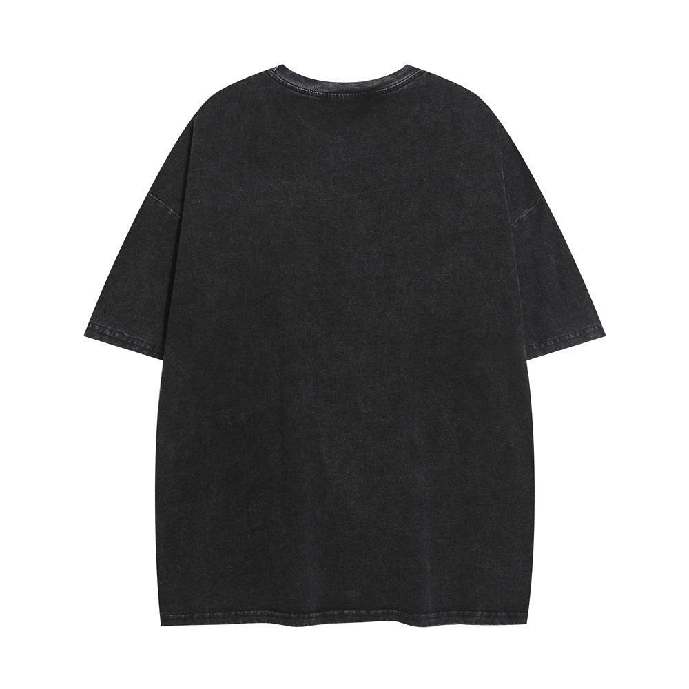 Punk Letter Print Short-sleeve T-shirt For Men MuddyStock