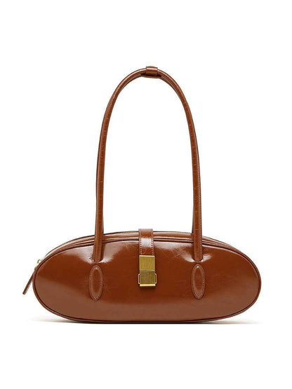 Commuter Shoulder Underarm Bag For Women Brown