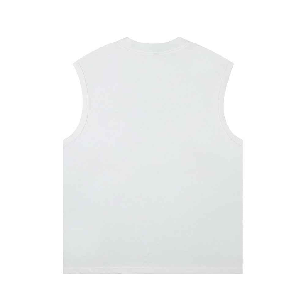 Printed Sleeveless T-shirt For Women null
