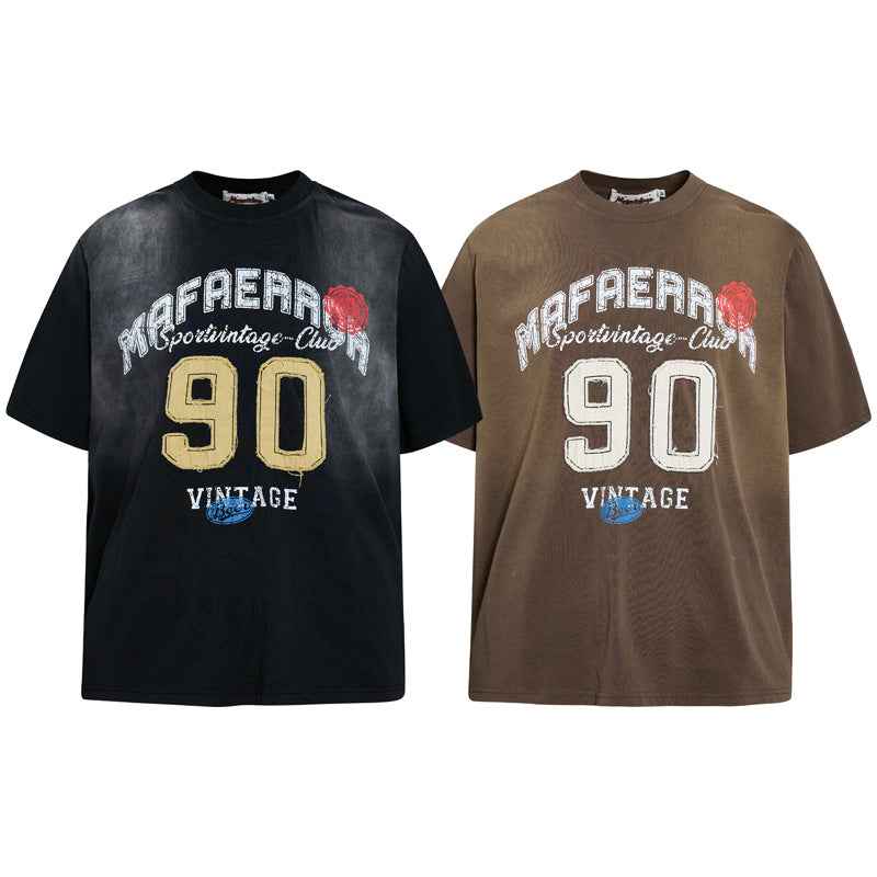 Spray painting old design short sleeve for men | MuddyStock Originals