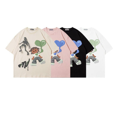 Women's Casual Streetwear Short Sleeve T-Shirt | MuddyStock Originals