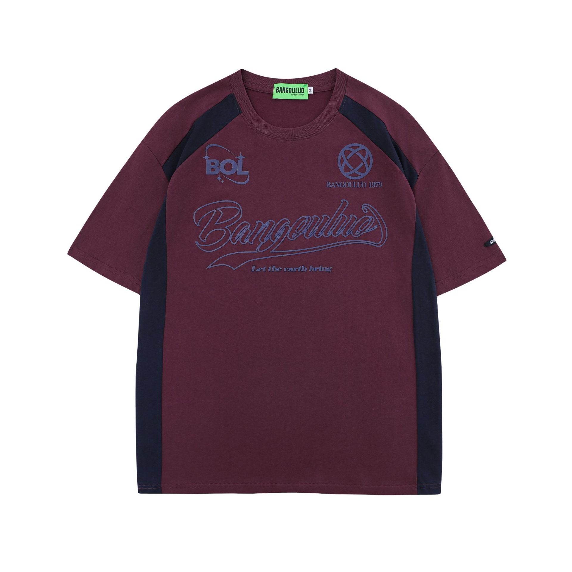 Short sleeved motorcycle style loose hip hop sports T-shirt for men and women | MuddyStock Originals MuddyStock