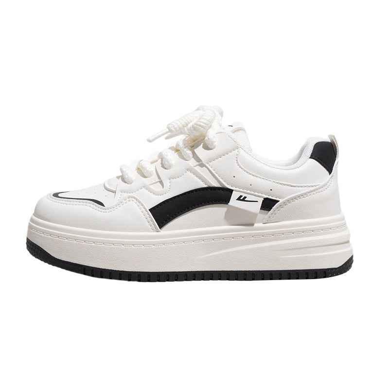 Splicing color blocking simple thick soled shoes for women