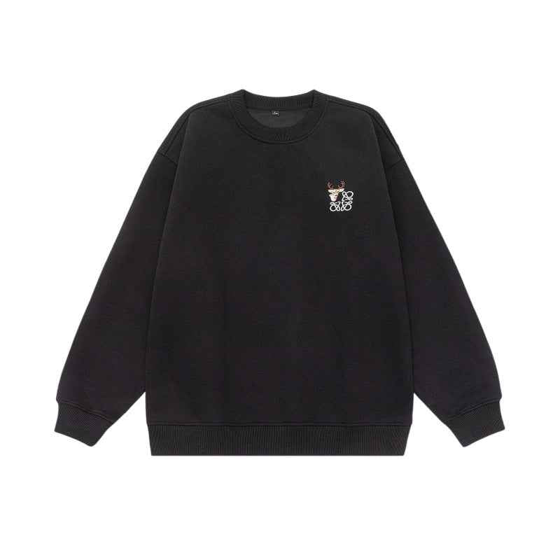 Loose Retro Casual Versatile Crewneck Hoodie For Men And Women | MuddyStock Originals MuddyStock