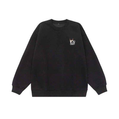 Loose Retro Casual Versatile Crewneck Hoodie For Men And Women | MuddyStock Originals MuddyStock