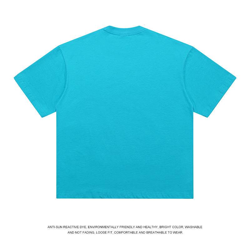 T-shirt Men's Loose Solid Color Bottoming Shirt MuddyStock