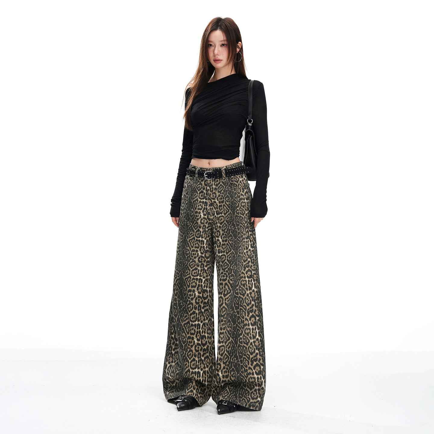 Casual Slimming Low Waist Loose Wide Leg Pants | MuddyStock Originals MuddyStock
