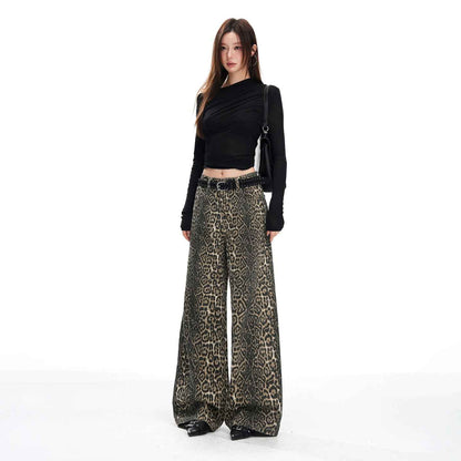 Casual Slimming Low Waist Loose Wide Leg Pants | MuddyStock Originals MuddyStock