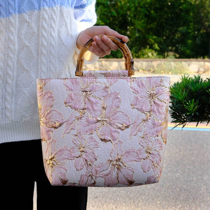 Women's Bronzing Flower Canvas Bag MuddyStock