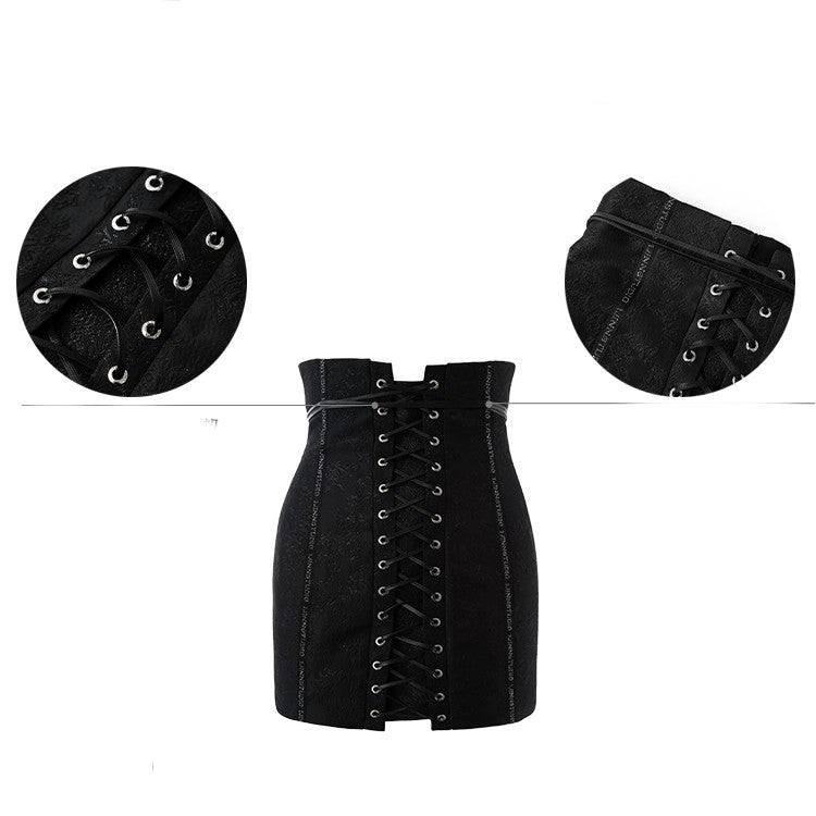 Slim Fitting Strapping Heavy Duty Short Skirt For Women All Products