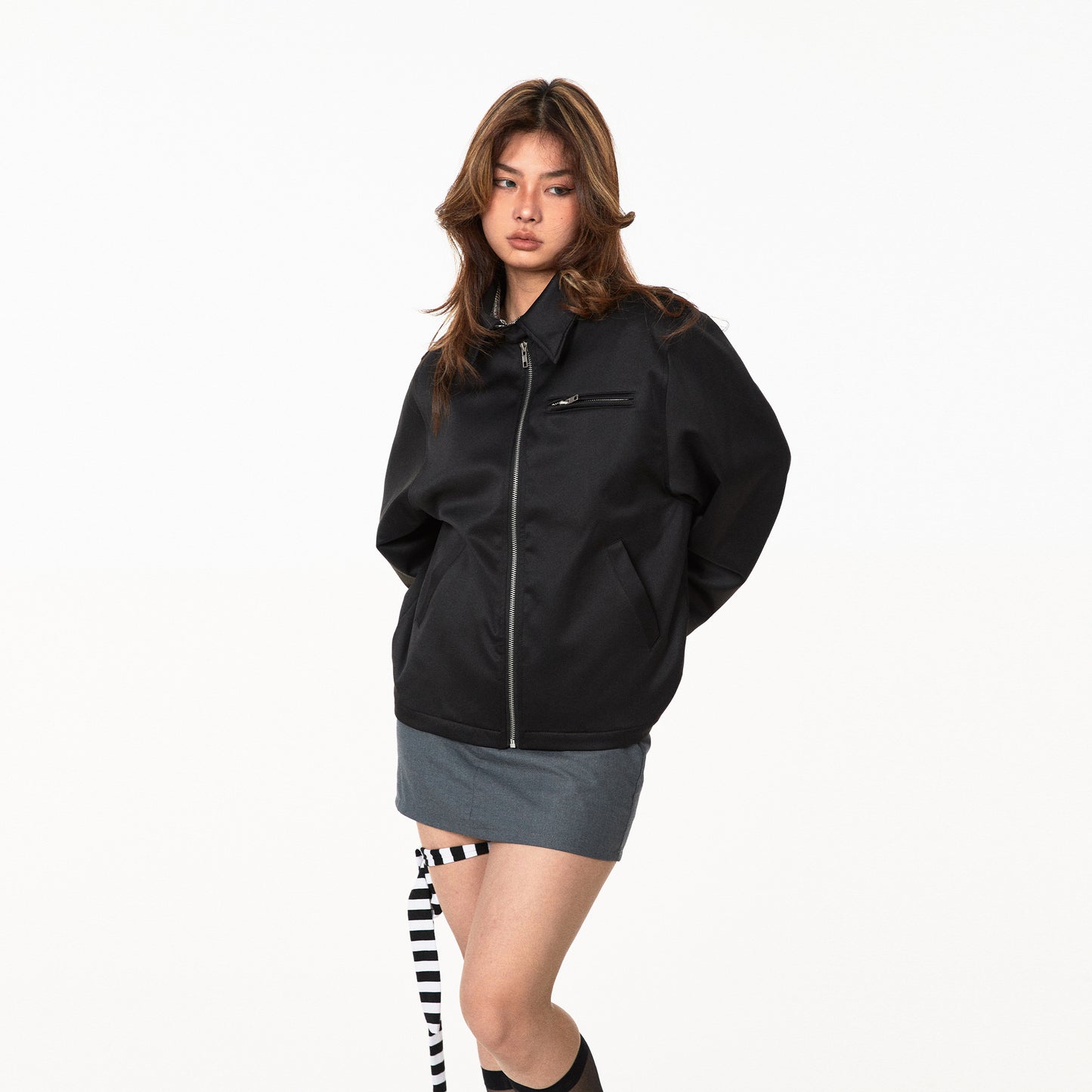 American Retro Short Lapel Jacket For Women MuddyStock