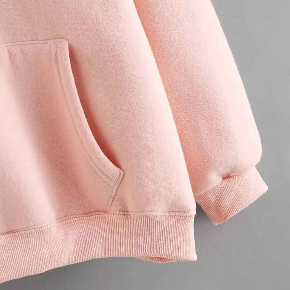 Women's Long Sleeve Rabbit Embroidered Hoodie | MuddyStock Originals MuddyStock