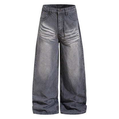 Make old wide leg jeans
