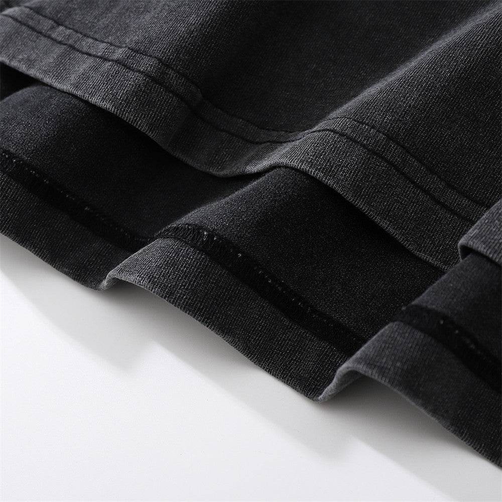 Printed Washed-out T-shirt For Men MuddyStock