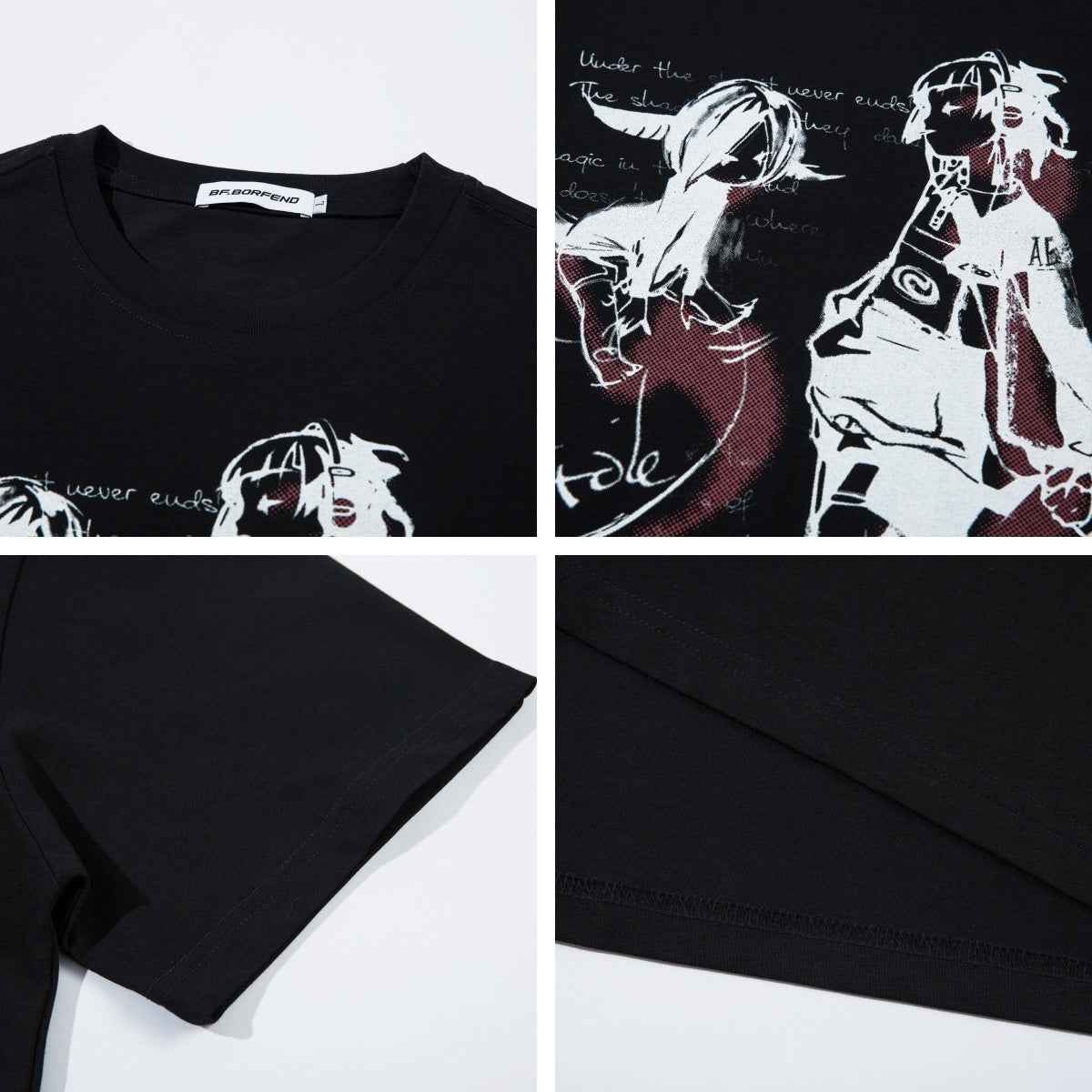 Style Cartoon Print Trendy Short Sleeve T-Shirt For Men And Women | MuddyStock Originals MuddyStock