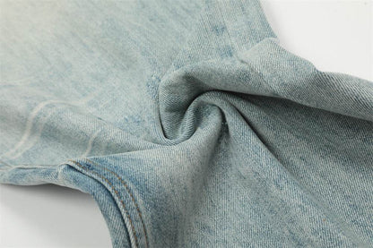 Vintage Washed Jeans For Men MuddyStock