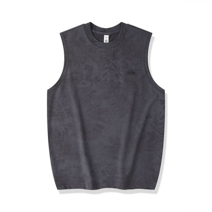Men's Fashion Loose Casual Sports Wild Vest Dark Gray MuddyStock