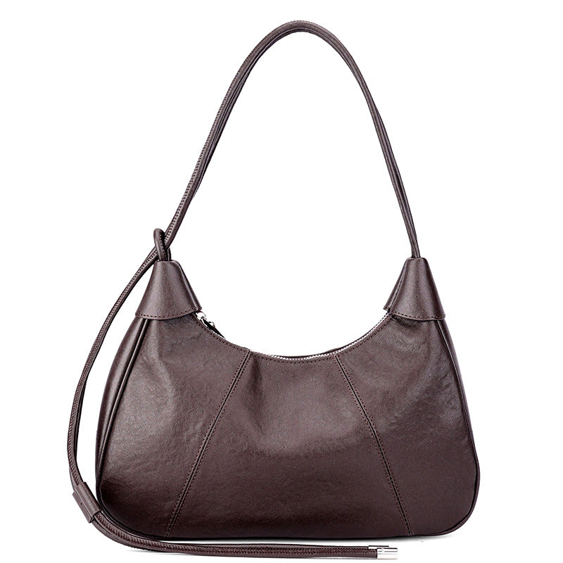 Vintage Crossbody Shoulder Bag For Women Coffee