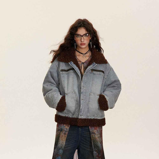 Thick denim jacket For Women | MuddyStock Originals