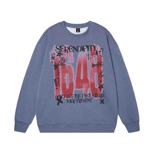 Graffiti Crewneck Sweatshirt for Women | MuddyStock Originals