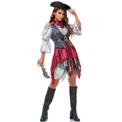 Vintage Caribbean Pirate Costume for Women